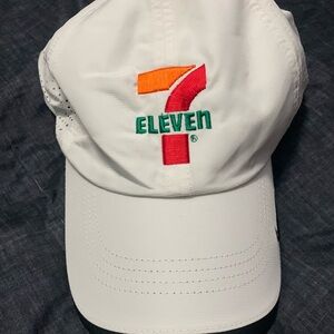 Nike White Hat with Multicolor Logo